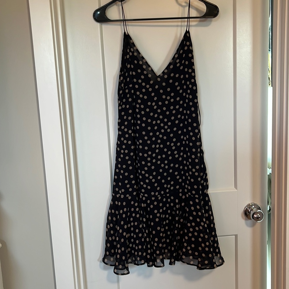 Zara polka dot dress, Schitts Creek